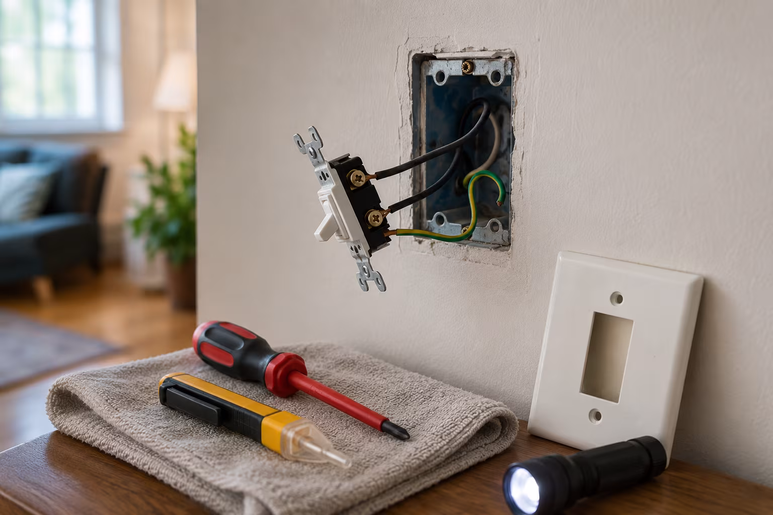Lamba Anahtarı Değişimi: Elektrik Kesmeden Önce Adımlar