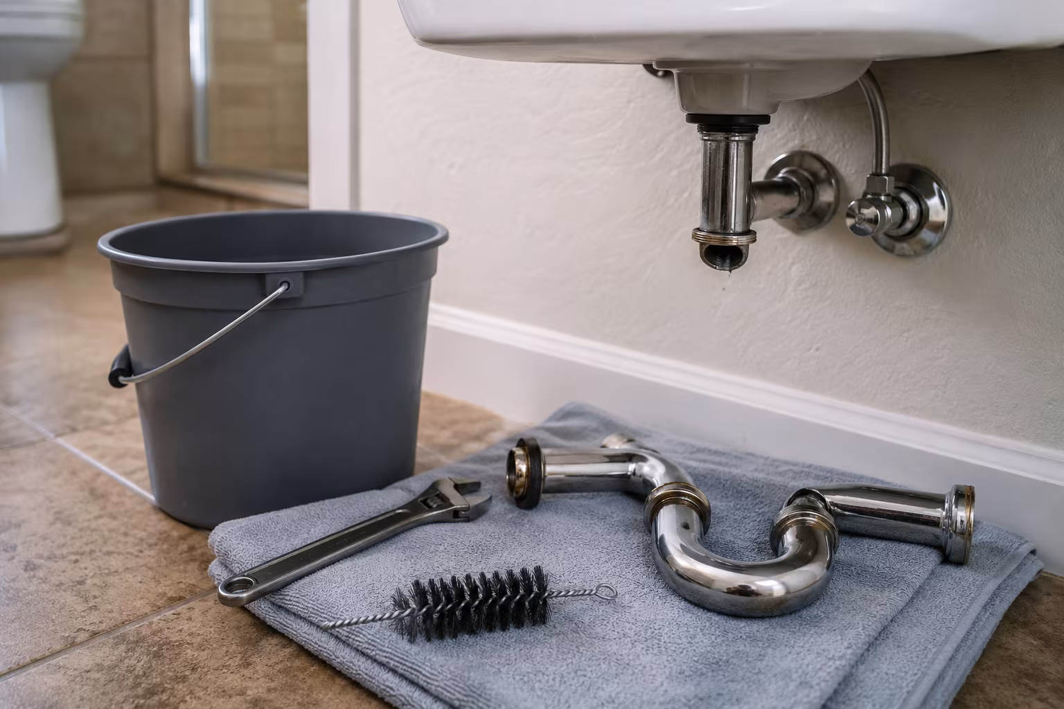 Lavabo Sifonu Temizleme: Tıkanıklık Açma