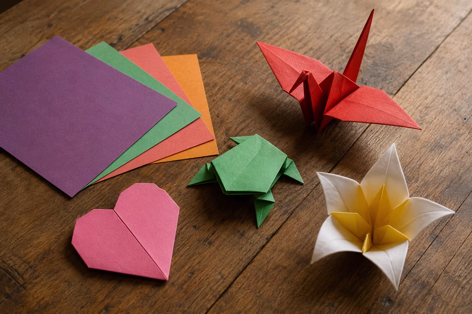Origami Başlangıç: İlk Katlamalar
