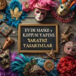 Evde maske ve kostüm yapımı rehberi için kapak görseli