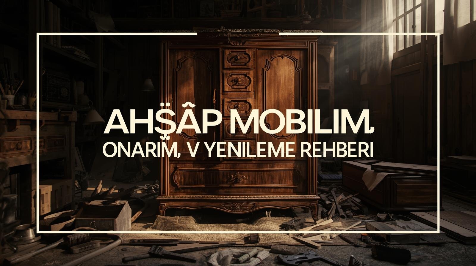 Ahşap mobilya onarımı ve yenileme rehberi için kapak görseli